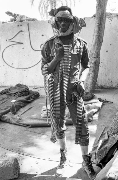 José Nicolas - Gorane, Faya Largeau, Tchad 1987 - Tirage argentique 2