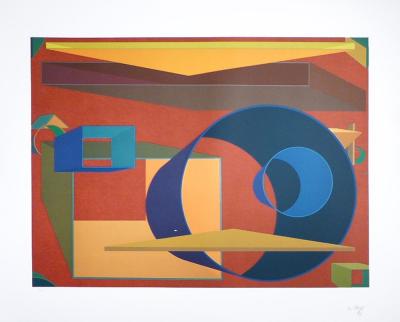 Held Al (1928-2005) - Pradorama, 1991, Lithographie 2