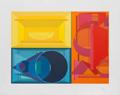 Held Al (1928-2005) - Jewel of Dalmatia, 1991, Lithographie 2