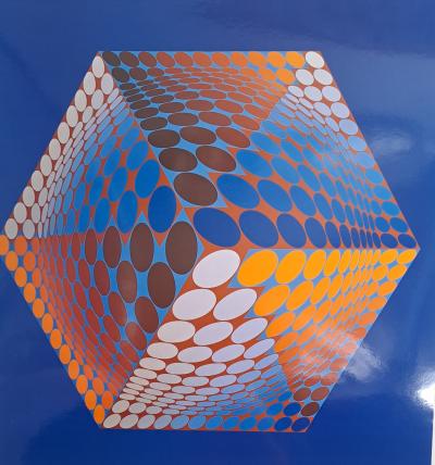 Victor VASARELY (after) - Tupa-3, 1972 - Heliogravure 2