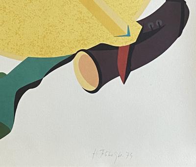 Hervé TELEMAQUE - Accroche soleil, 1979 - Lithographie 2