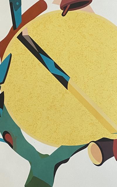 Hervé TELEMAQUE - Accroche soleil, 1979 - Lithographie 2