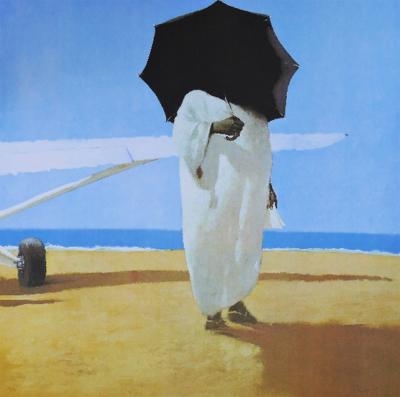 Julio LARRAZ (1961) - The Poet King, 2007, Lithographie 2