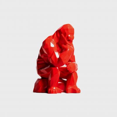 Richard ORLINSKI - Kong Penseur Rouge - Sculpture 2