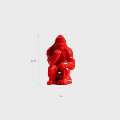 Richard ORLINSKI - Kong Penseur Rouge - Sculpture 2