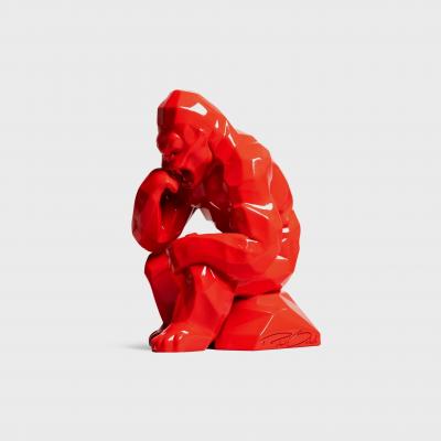 Richard ORLINSKI - Kong Penseur Rouge - Sculpture 2