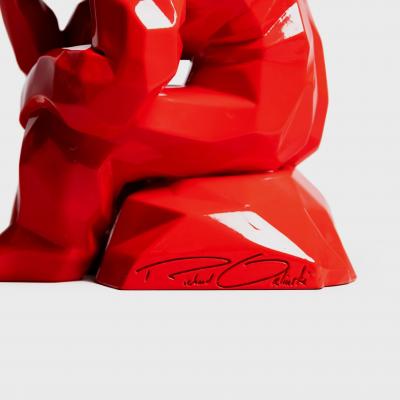 Richard ORLINSKI - Kong Penseur Rouge - Sculpture 2