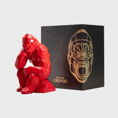 Richard ORLINSKI - Kong Penseur Rouge - Sculpture 2