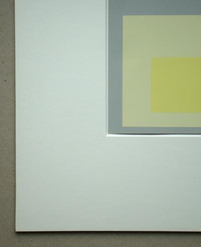 Josef ALBERS (d’après) - Hommage au Carré - Morning Sight, 1969 - Sérigraphie en couleurs 2