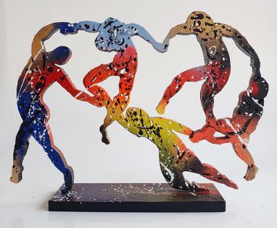 Spaco - Around Matisse, 2024 - Sculpture pop street  art 2