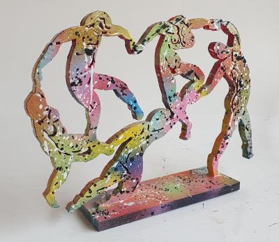 Spaco - Around Matisse, 2024 - Sculpture pop street  art 2
