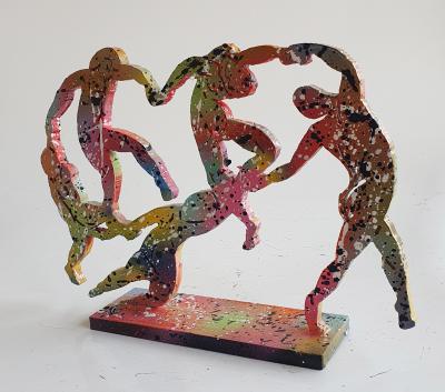 Spaco - Around Matisse, 2024 - Sculpture pop street  art 2