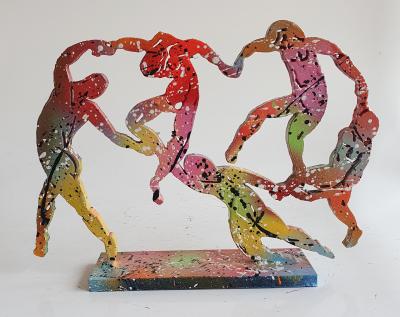 Spaco - Around Matisse, 2024 - Sculpture pop street  art 2
