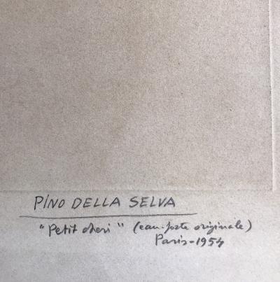 Pino DELLA  SELVA  - Petit Chéri, 1954 - Eau-forte signée au crayon 2