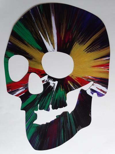 DAMIEN HIRST Requiem, Spin Painting, 2009, unique 2