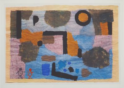 Paul KLEE : Couple au bord de mer, Héliogravure signée 2