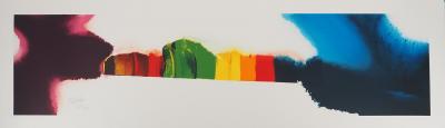 Paul JENKINS : Variations de couleurs, Lithographie originale signée 2