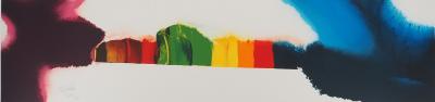 Paul JENKINS : Variations de couleurs, Lithographie originale signée 2