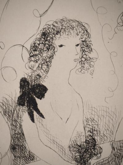 Marie LAURENCIN : Frivolités, Gravure originale 2