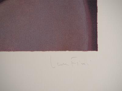 Léonor FINI : Le spectacle, Lithographie originale signée 2