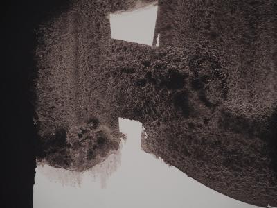 Pierre SOULAGES : Bronzes et peintures FIAC 77, Affiche originale d’époque 2