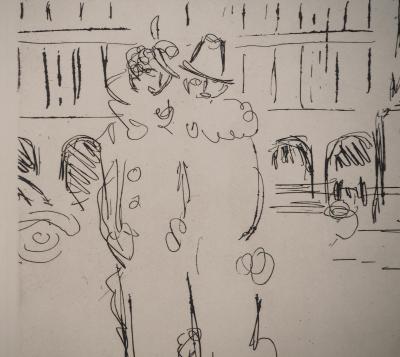 Kees VAN DONGEN : Place Vendôme, Gravure originale signée 2