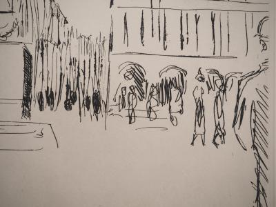 Kees VAN DONGEN : Place Vendôme, Gravure originale signée 2