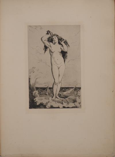 Félix-Henri GIACOMOTTI : Vénus, Gravure originale 2