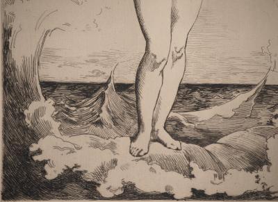 Félix-Henri GIACOMOTTI : Vénus, Gravure originale 2