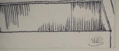 Jean-Claude SILBERMANN : Enseignes sournoises, L’oiseau mystérieux, Dessin original signé 2