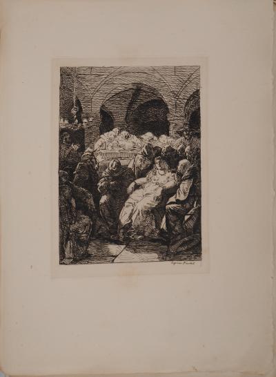 Frankel INGOMAR : Théodora, Gravure originale signée 2