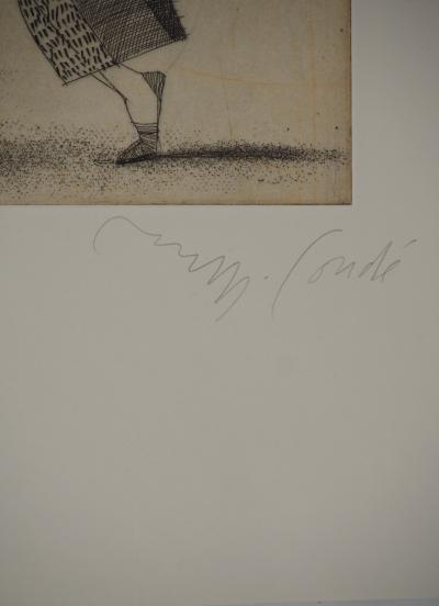 Miguel CONDÉ : La flamme espagnole, Gravure originale 2
