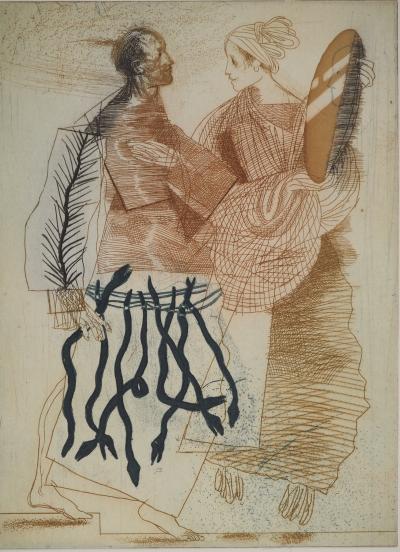 Miguel CONDÉ : Encore l’Histoire, Gravure originale 2