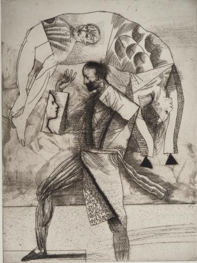 Miguel CONDÉ : Mère Nature, Gravure originale 2