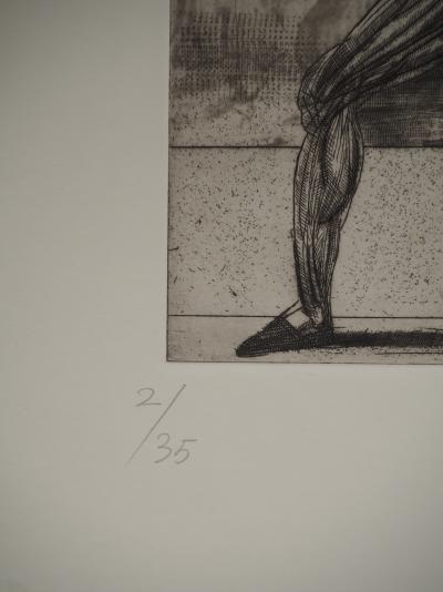 Miguel CONDÉ : Mère Nature, Gravure originale 2