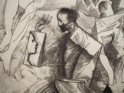 Miguel CONDÉ : Mère Nature, Gravure originale 2