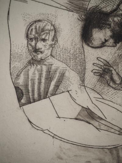 Miguel CONDÉ : Mère Nature, Gravure originale 2