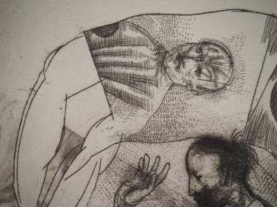 Miguel CONDÉ : Mère Nature, Gravure originale 2