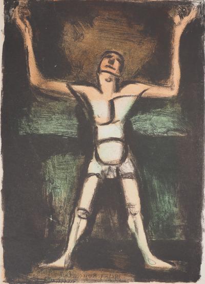 Georges ROUAULT : Au cirque, Lithographie originale signée 2