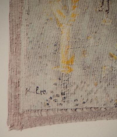 Paul KLEE : Le portail du jardin en M, Héliogravure signée 2