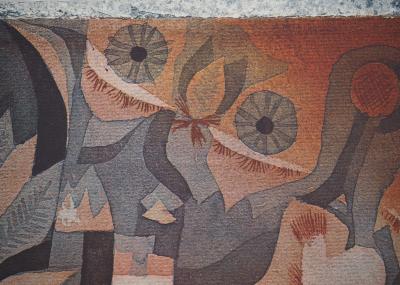 Paul KLEE : Jardin fleuri, Héliogravure 2