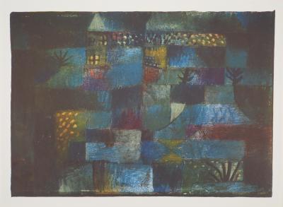 Paul KLEE : Jardin nocturne, Héliogravure 2