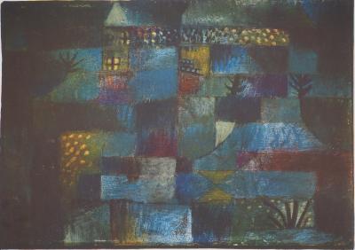Paul KLEE : Jardin nocturne, Héliogravure 2
