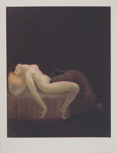 Léonor FINI : Le deuil, Sérigraphie originale signée 2