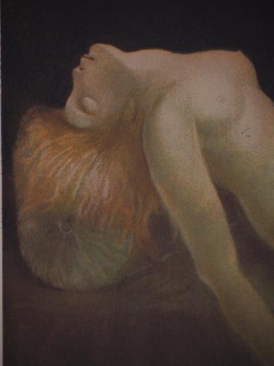 Léonor FINI : Le deuil, Sérigraphie originale signée 2