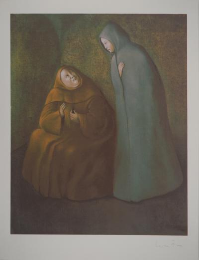 Léonor FINI : Rencontre secrète, Sérigraphie originale signée 2