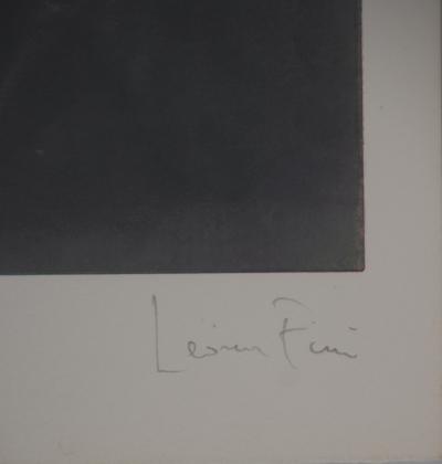 Léonor FINI : Les amants funestes, Sérigraphie originale signée 2