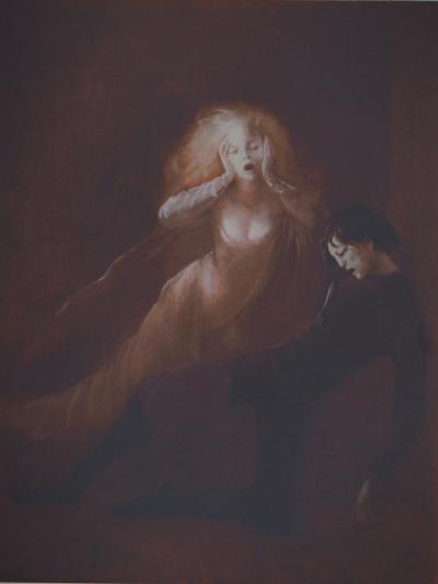 Léonor FINI : Tragédie funeste, Sérigraphie originale signée 2