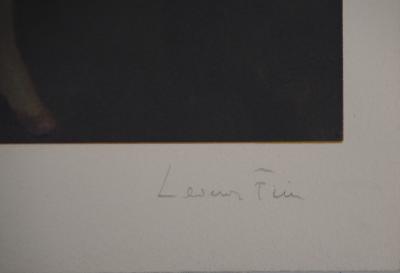 Léonor FINI : Les amants au balcon, Sérigraphie originale signée 2