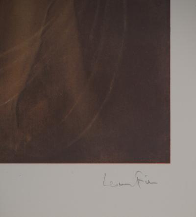 Léonor FINI: Lovers with veils, Original signed screenprint 2